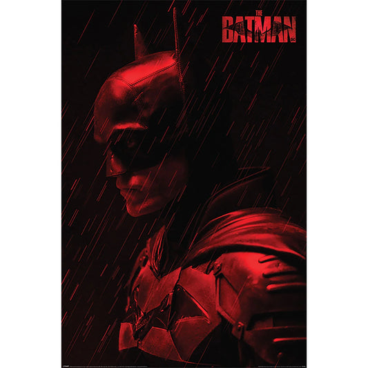 Póster the batman (red)