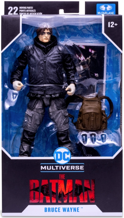 DC MCfarlane Bruce Wayne sin mascara