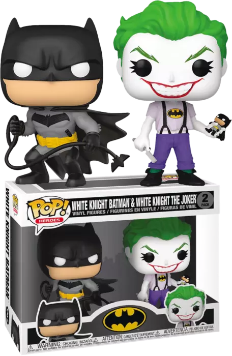 Funko POP DC batman - White knight batman & joker