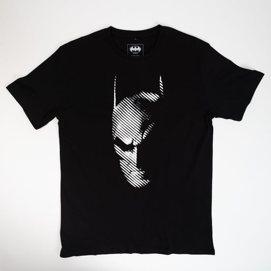 Polera MC hombre mascara batman yu