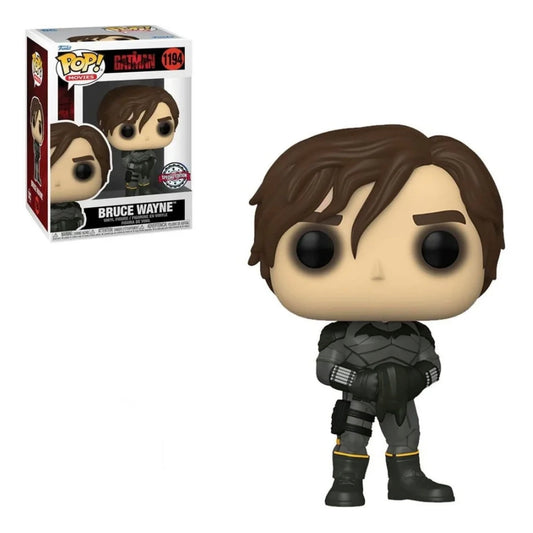 Funko POP DC Bruce Wayne sin mascara